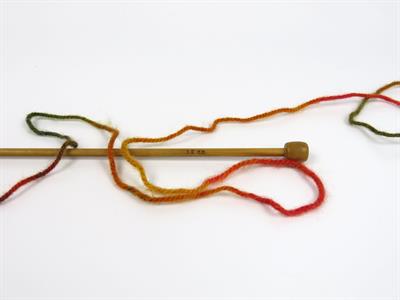 4x100gr. WOOL VARICOLOR WORSTED Yün, Akrilik Yeşil, Kırmızı Tonları, Altın tonları Kışlık, Yün, Batik Desenli, Worsted, Akrilik