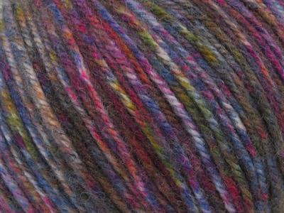 Lot of 4 x 100gr Skeins Ice Yarns WOOL VARICOLOR WORSTED (25% Wool) Yarn Multicolor