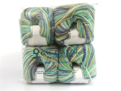 4x100gr. WOOL VARICOLOR WORSTED Yün, Akrilik Mor, Krem, Turkuaz, Deve Tüyü, Nane Yeşil Kışlık, Yün, Batik Desenli, Worsted, Akrilik