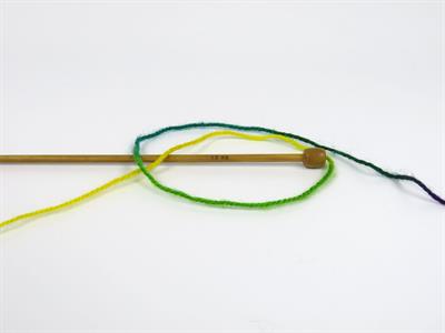 4x100gr. WOOL VARICOLOR WORSTED Yün, Akrilik Sarı, Yeşil Tonları, Mor Tonları Kışlık, Yün, Batik Desenli, Worsted, Akrilik