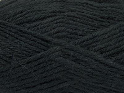 Lot of 4 x 100gr Skeins Ice Yarns ZERDA ALPACA (30% Alpaca 70% Dralon) Yarn Black