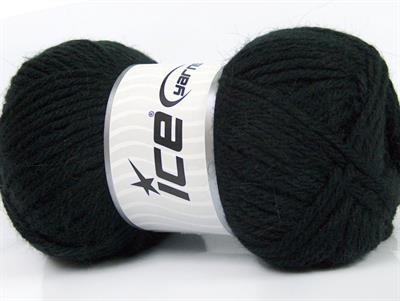 Lot of 4 x 100gr Skeins Ice Yarns ZERDA ALPACA (30% Alpaca 70% Dralon) Yarn Black