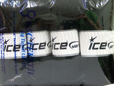 Lot of 4 x 100gr Skeins Ice Yarns ZERDA ALPACA (30% Alpaca 70% Dralon) Yarn Black