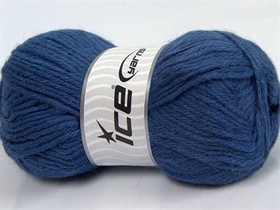 Lot of 4 x 100gr Skeins Ice Yarns ZERDA ALPACA (30% Alpaca 70% Dralon) Yarn Blue