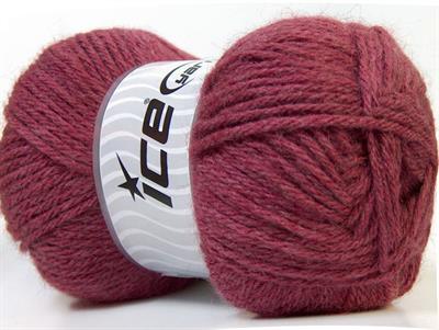 Lot of 4 x 100gr Skeins Ice Yarns ZERDA ALPACA (30% Alpaca 70% Dralon) Yarn Burgundy