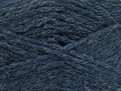 Lot of 4 x 100gr Skeins Ice Yarns ZERDA ALPACA (30% Alpaca 70% Dralon) Yarn Jeans Blue
