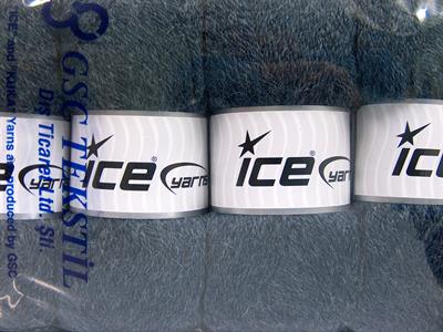 Lot of 4 x 100gr Skeins Ice Yarns ZERDA ALPACA (30% Alpaca 70% Dralon) Yarn Jeans Blue