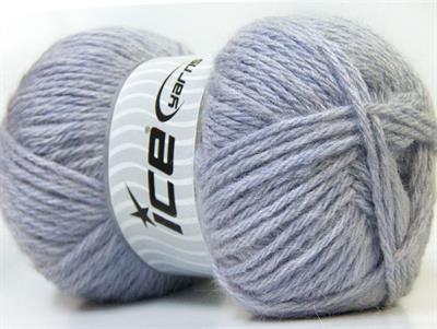 Lot of 4 x 100gr Skeins Ice Yarns ZERDA ALPACA (30% Alpaca 70% Dralon) Yarn Light Lilac