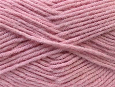 Lot of 4 x 100gr Skeins Ice Yarns ZERDA ALPACA (30% Alpaca 70% Dralon) Yarn Light Pink