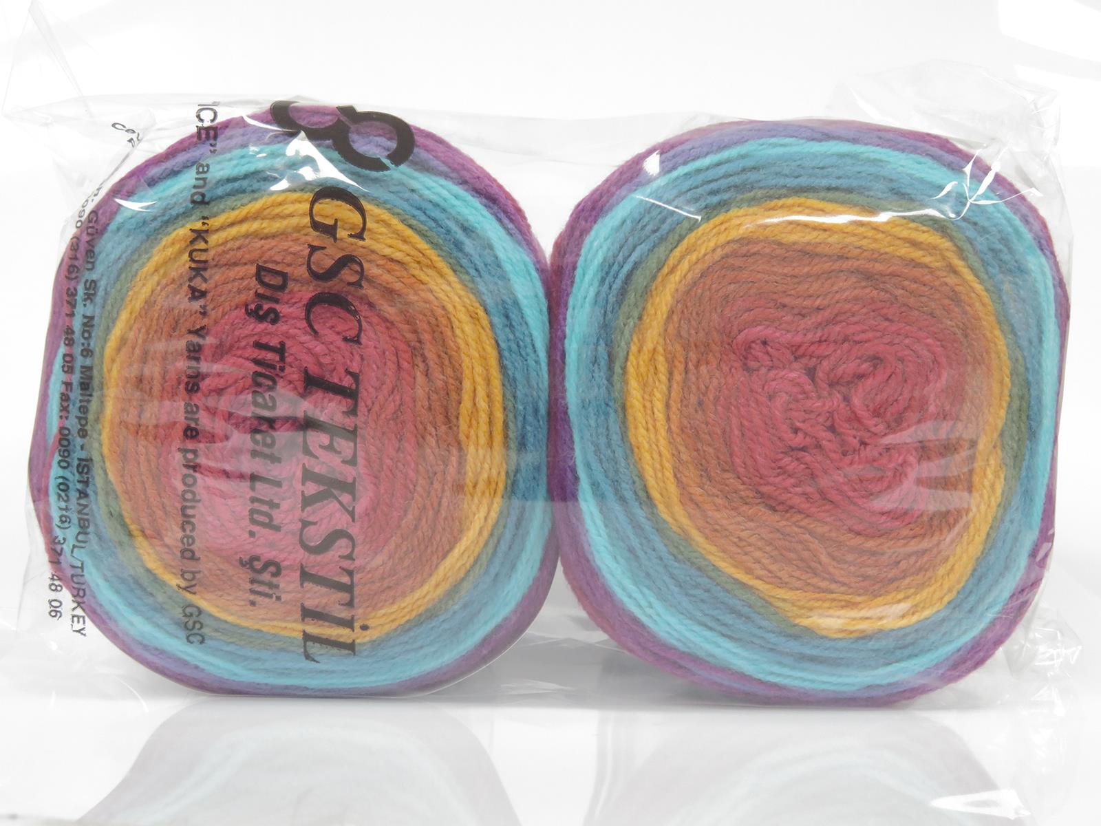 Buy Cakes Cotton Royal Rainbow - Ice Yarns