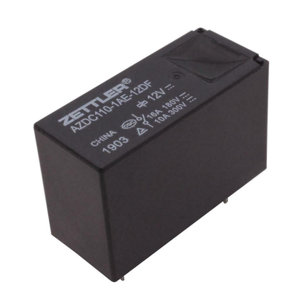 Röle SPST-NO 12V 16A THT
