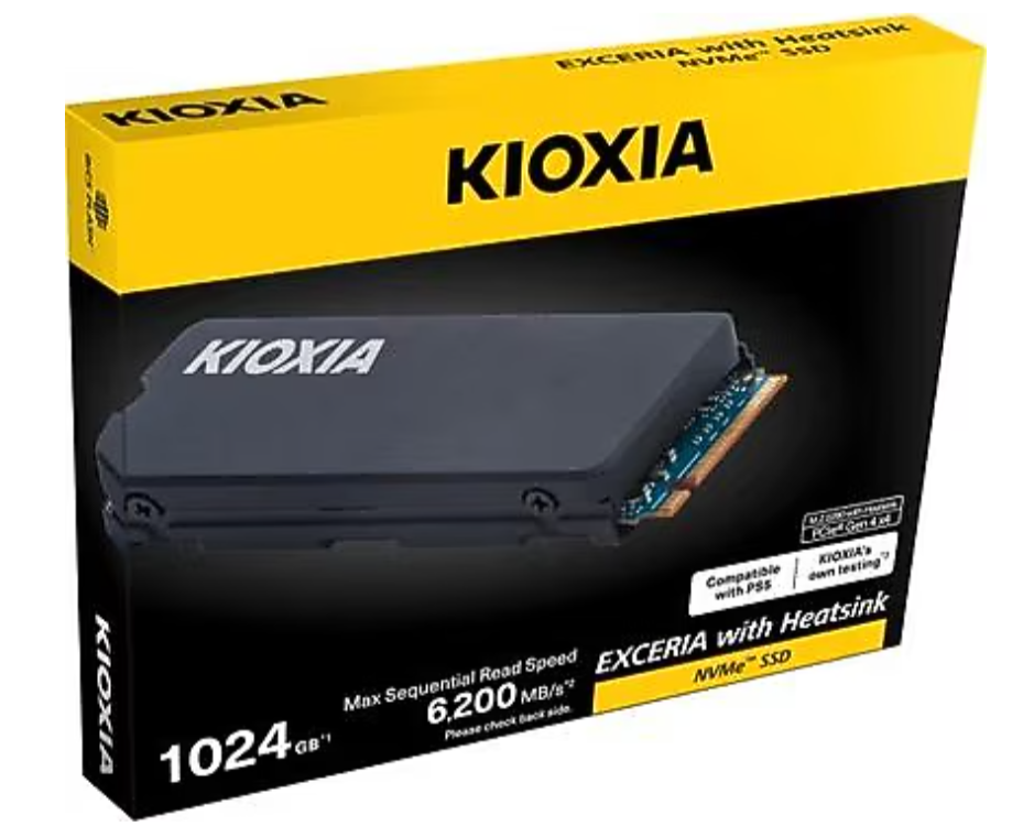 Kioxia Exceria LSC11K1T02G8 PCI-Express 4.0 1 TB M.2 SSD