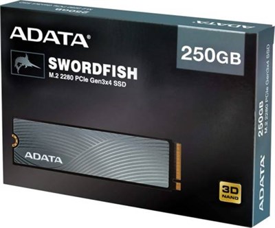 Adata SwordFish 250GB 1800MB-900MB M.2 PCIe SSD
