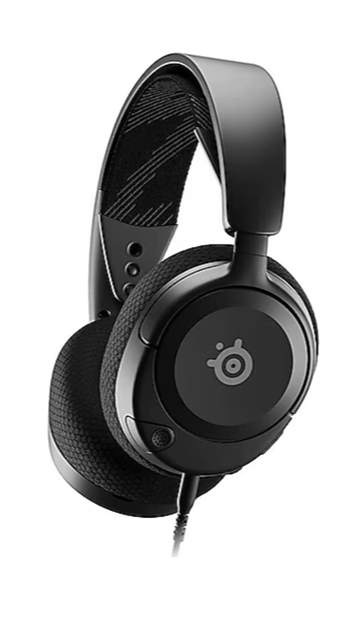 SteelSeries Arctis Nova 1P Hi-Fi Kablolu Siyah Oyuncu Kulaklığı