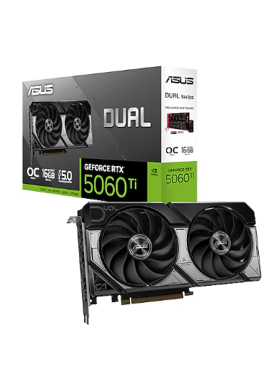 ASUS DUAL GEFORCE RTX 5060Tİ OC 8GB GDDR7 128 BİT DLSS