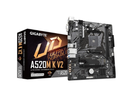 GIGABYTE A520M K V2 1.0 DDR4 5100(OC) HDMI AM4 mAT