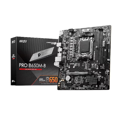MSI PRO B650M-B AMD B650 Soket AM5 DDR5 6800MHz (OC) M.2 Anakart