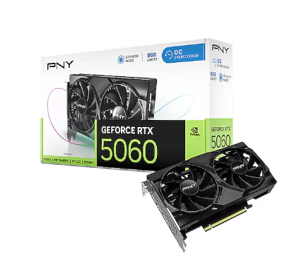PNY RTX 5060 OC SİYAH EKRAN KARTI 8 GB