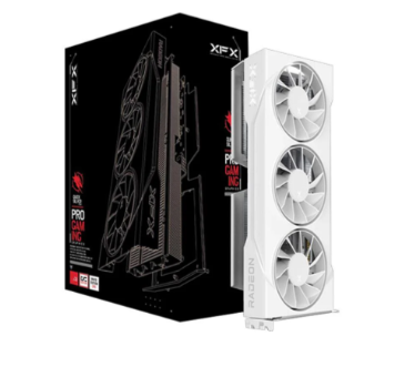 XFX SWIFT RADEON RX 9060 XT GAMİNG WHİTE X2 OC WHİTE 