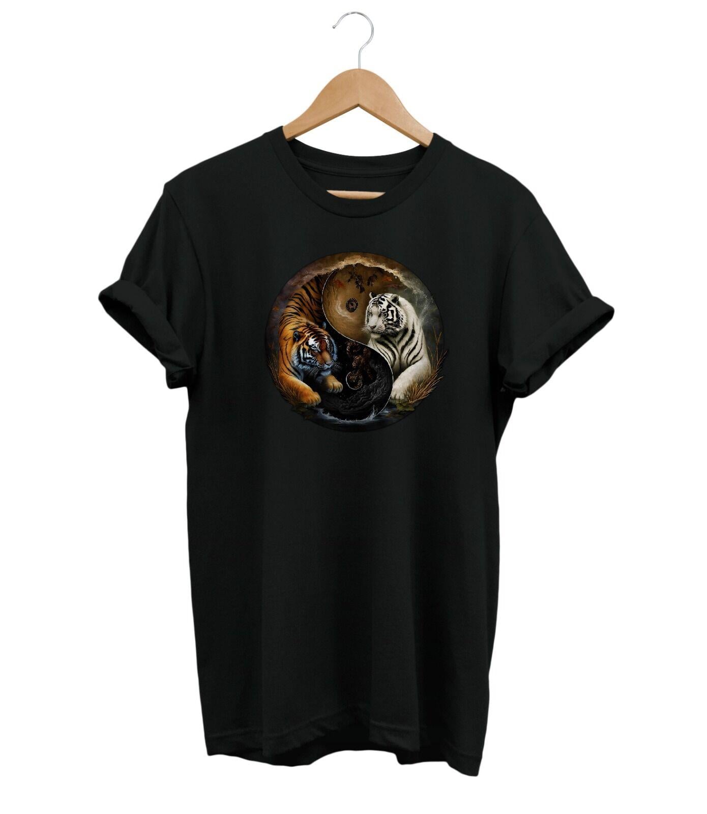 Leopar Baskılı T-Shirt Siyah