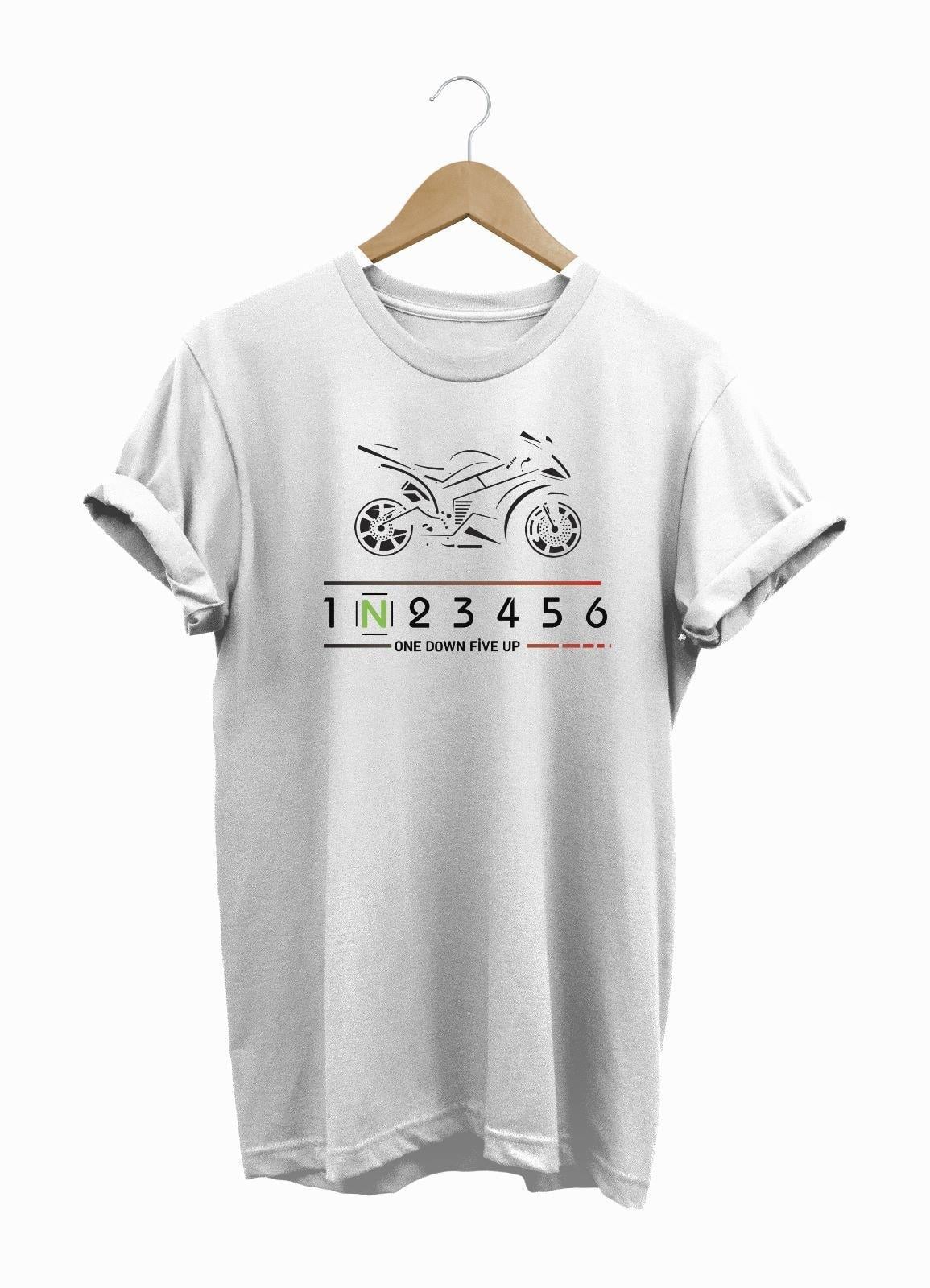 Widi 1N23456 Baskılı T-Shirt Siyah