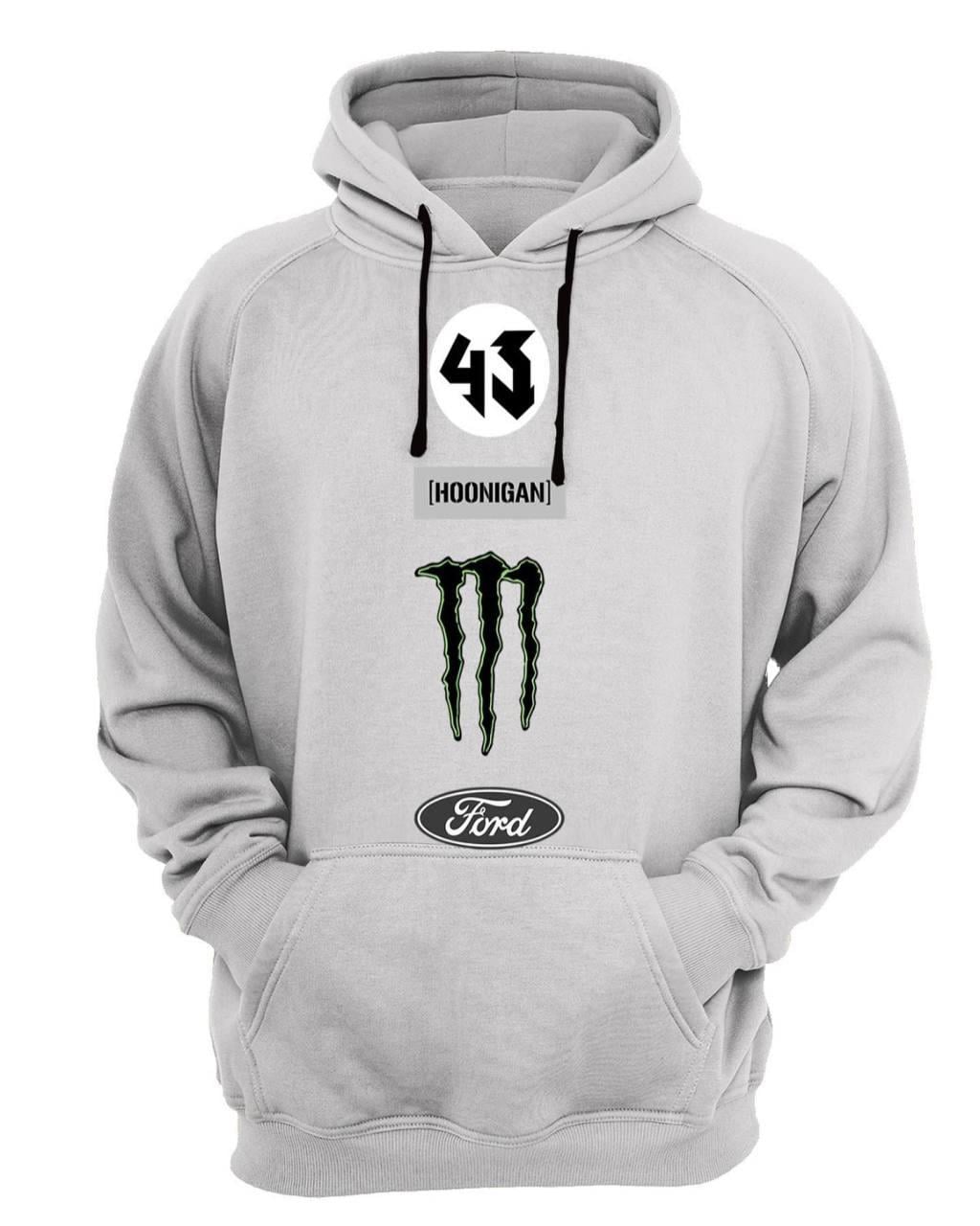 Widi 43 Hoonigan Ford Baskılı Seatshirt Beyaz