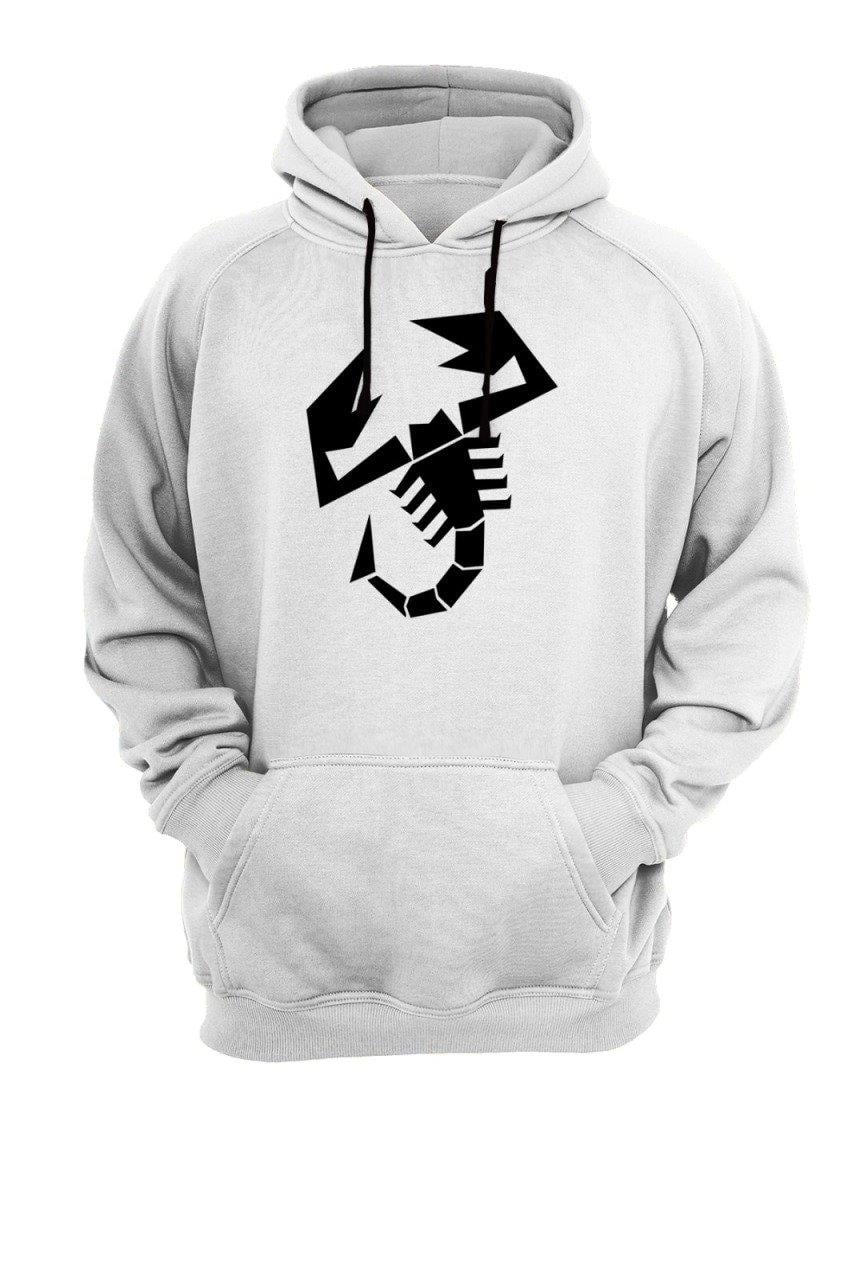Widi Akrep Baskılı Sweatshirt Beyaz