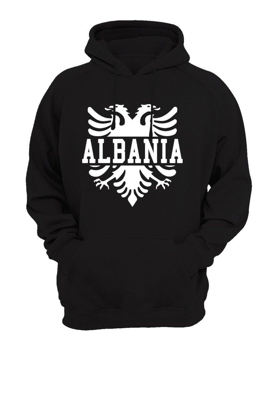 Widi Albania Baskılı Sweatshirt Siyah