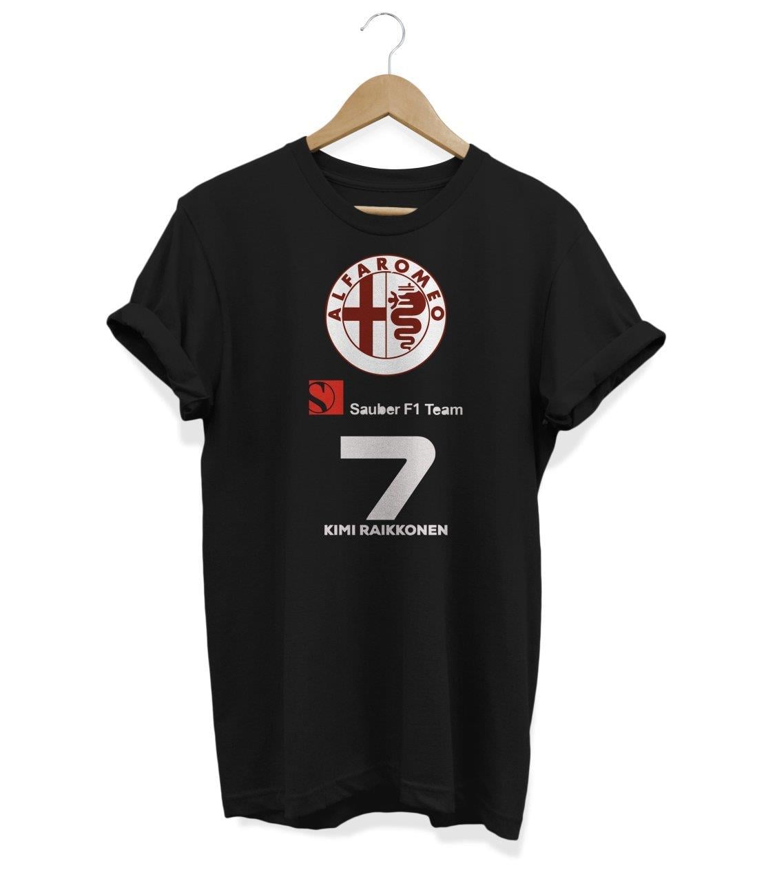 Widi Alfabaromeo Baskılı T_Shirt Siyah