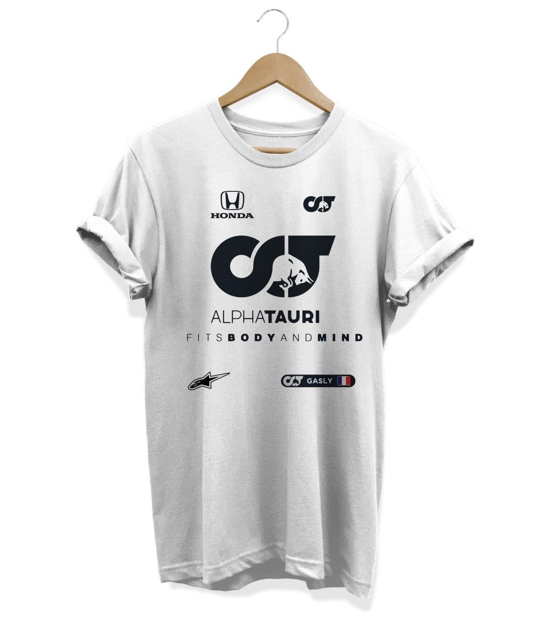 Widi Alpha  Tauri Baskılı T_Shirt Beyaz