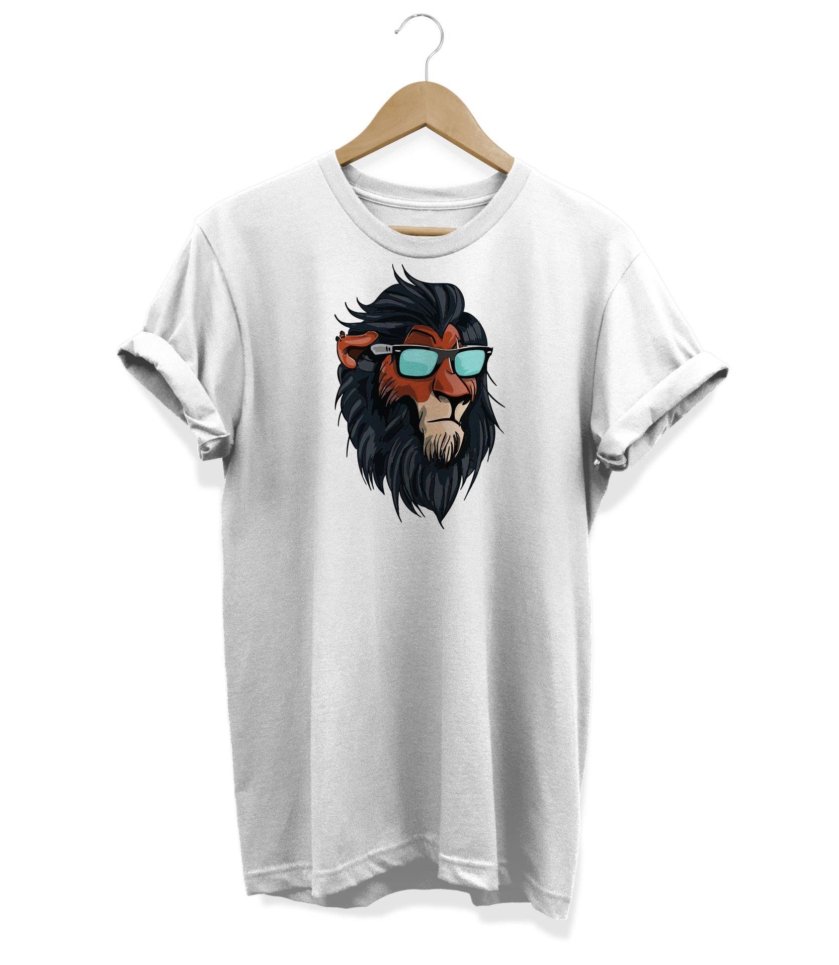Widi Aslan Baskılı T-Shirt Kırmızı