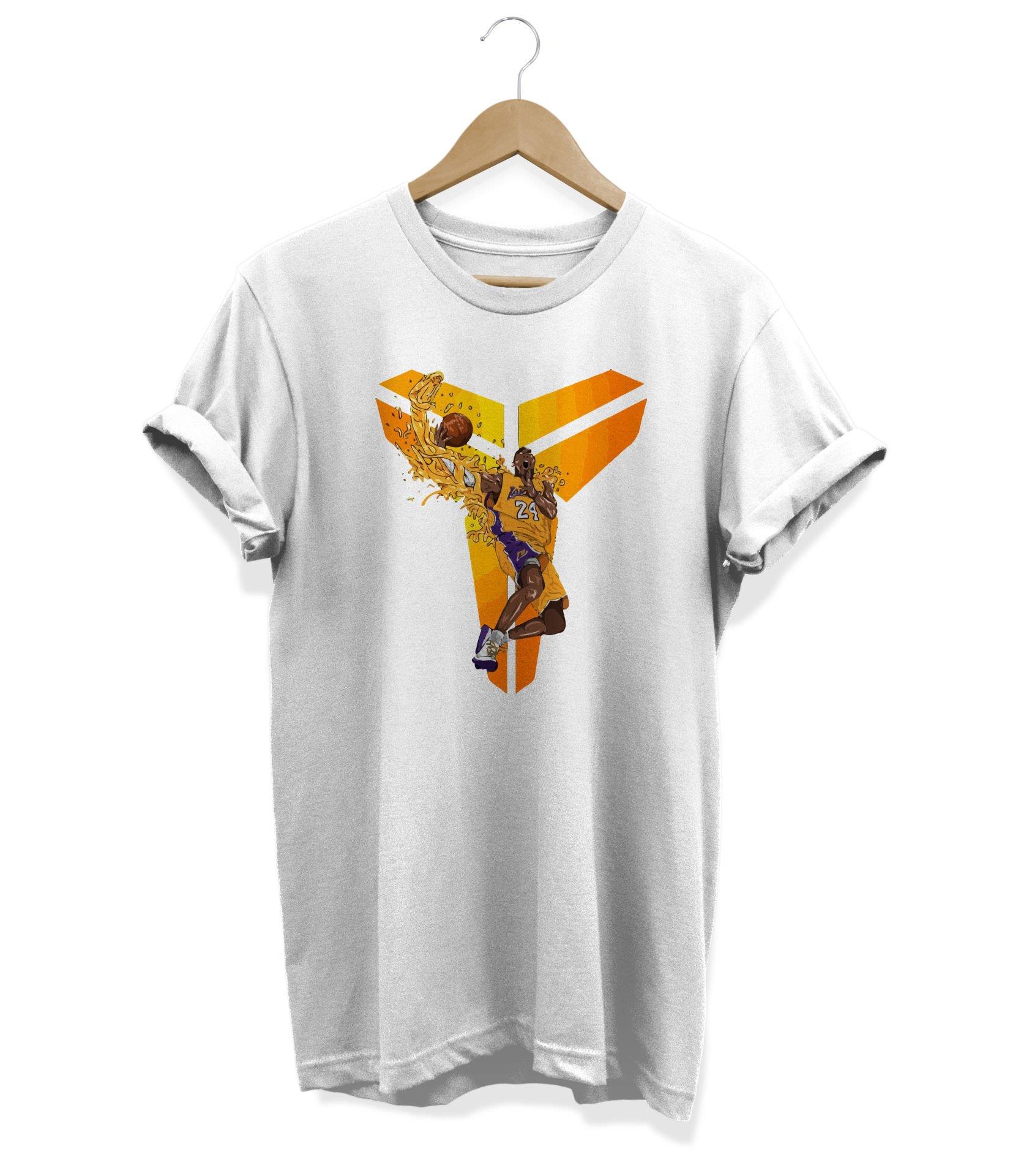 Widi Basketbol Baskılı T-Shirt Beyaz