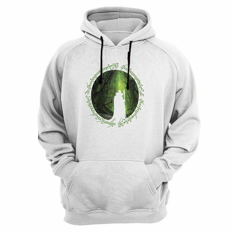 Widi Baskılı Sweatshirt Beyaz