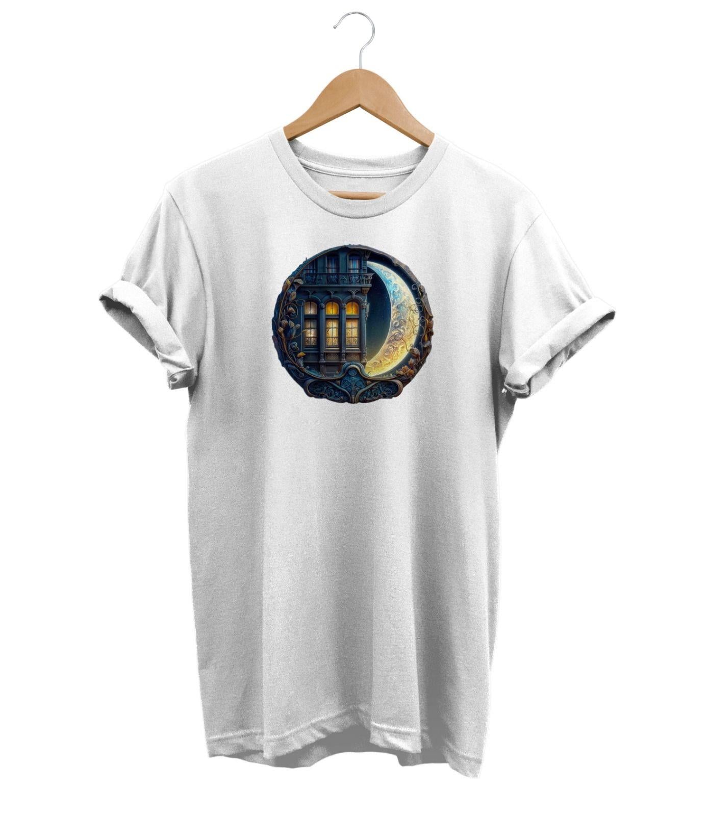 Widi Baskılı T-Shirt Beyaz