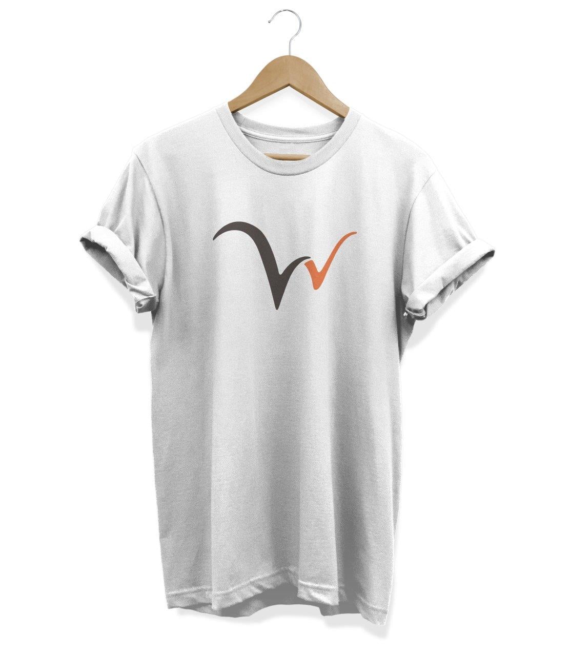 Widi Baskılı T-Shirt Beyaz