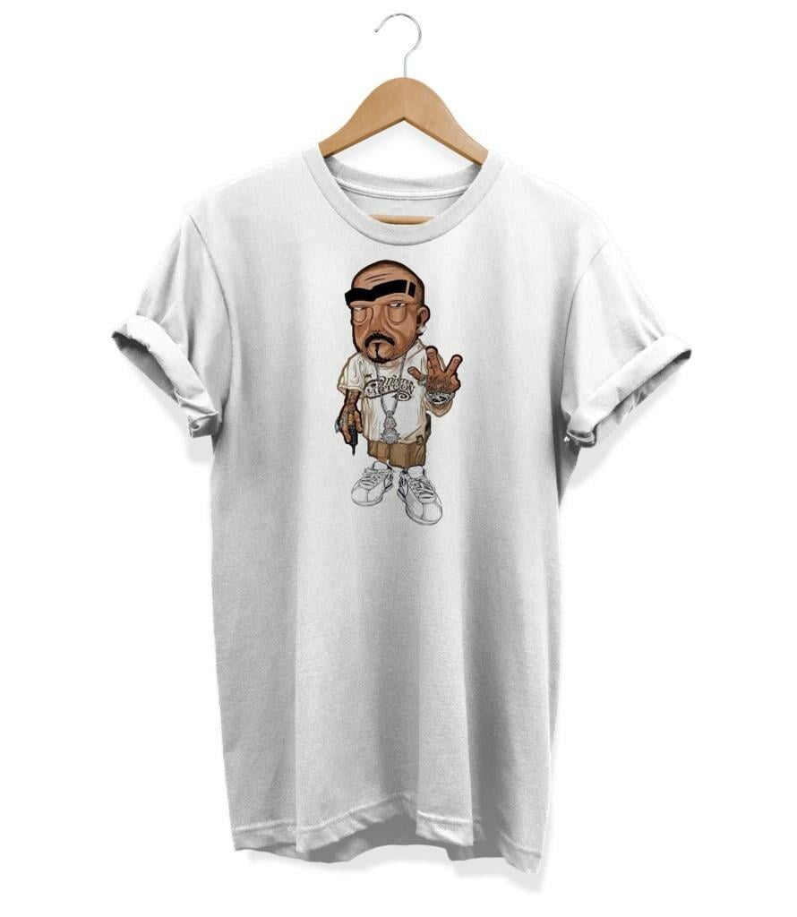 Widi Baskılı T-Shirt Beyaz