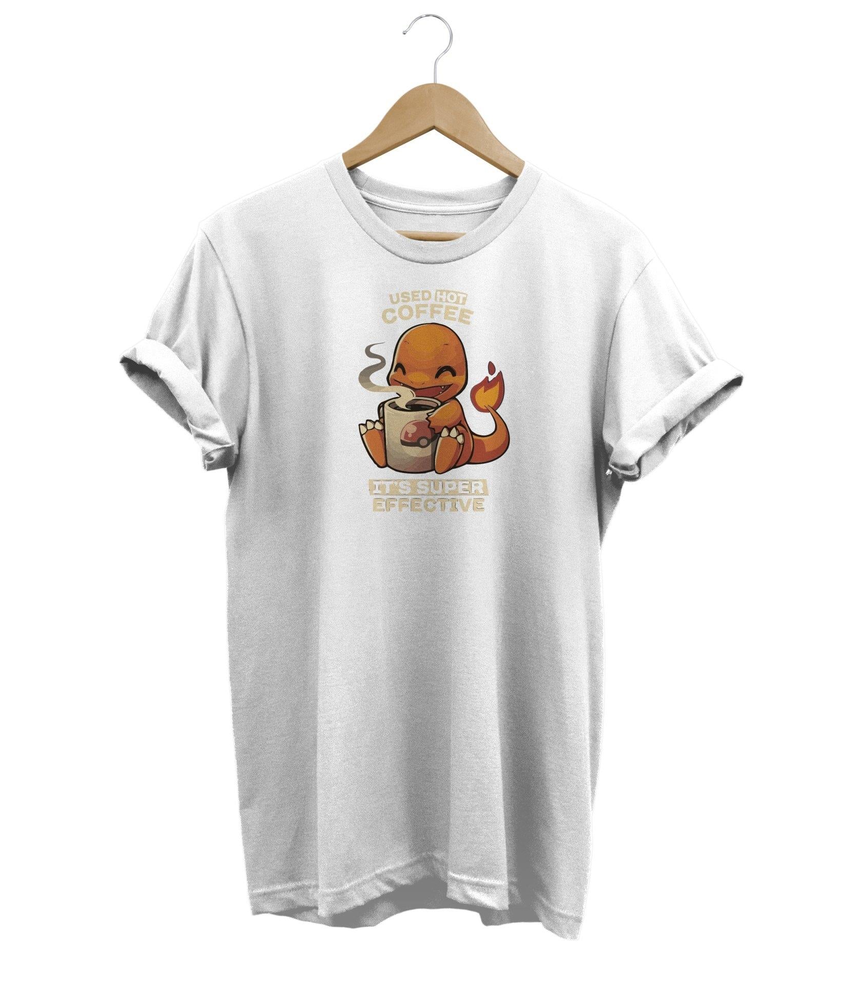 Widi Büyücü Baskılı T-Shirt Beyaz
