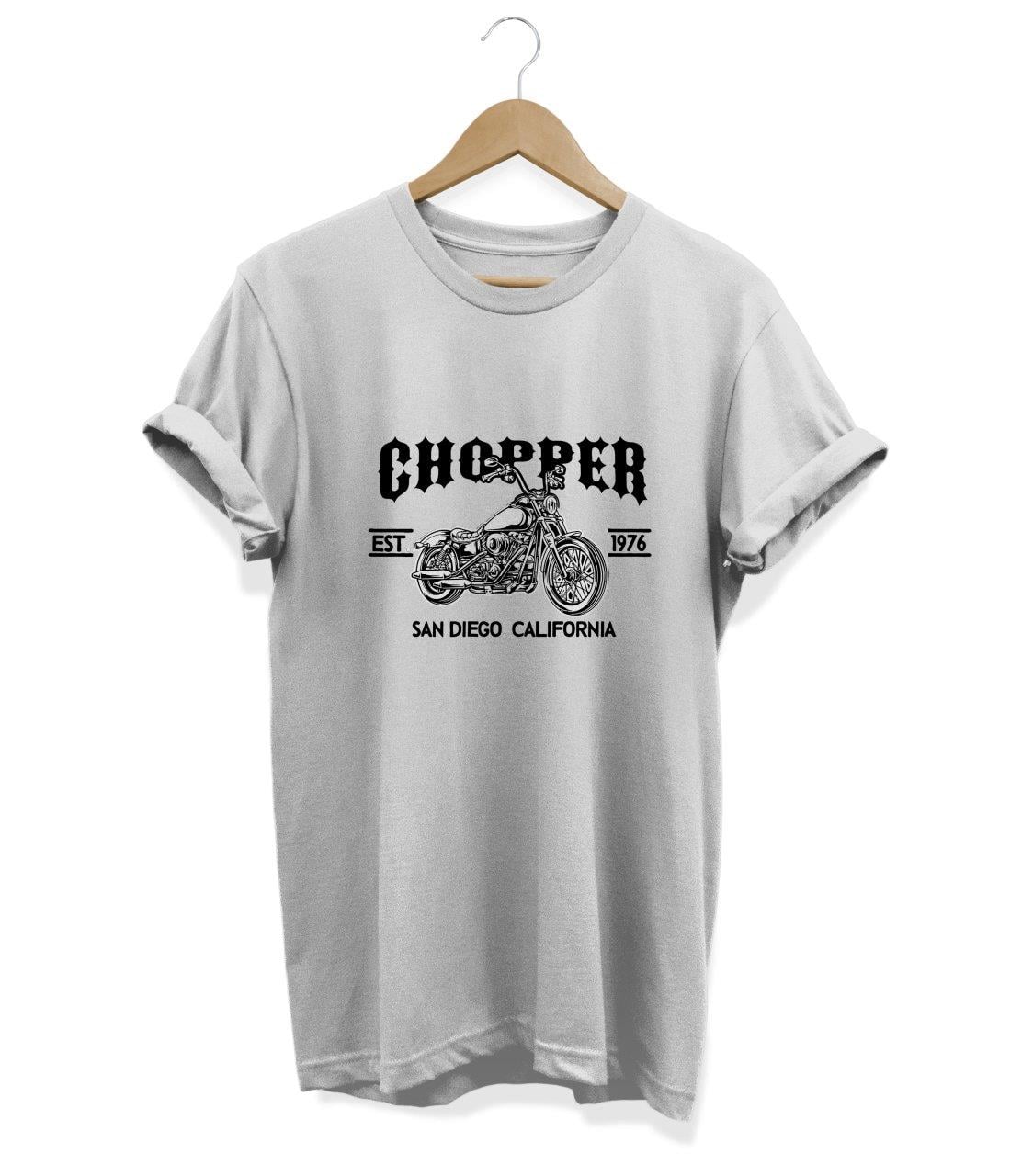 Widi Chopper Baskılı T_Shirt Beyaz