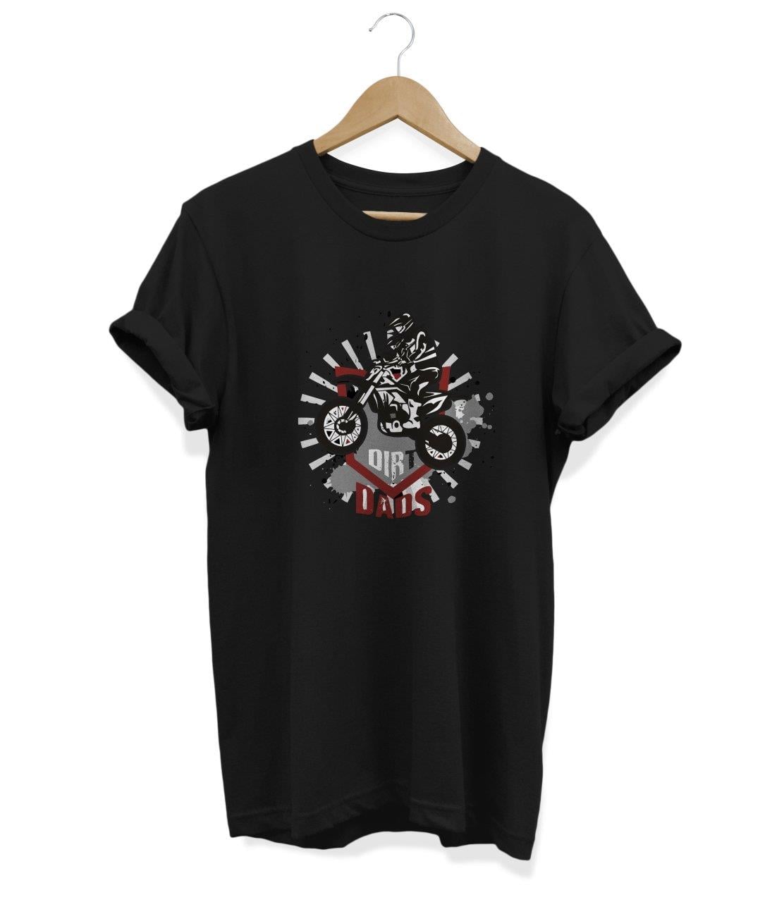 Widi Dirt Baskılı T_Shirt Siyah