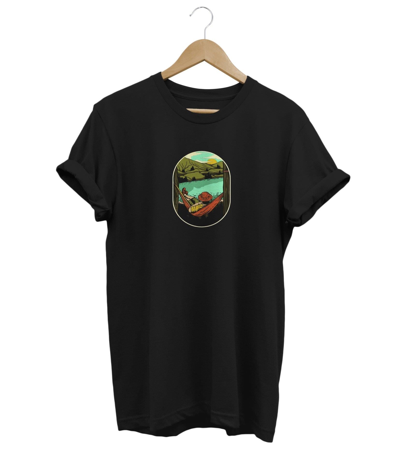 Widi Hamak Baskılı T-Shirt Siyah