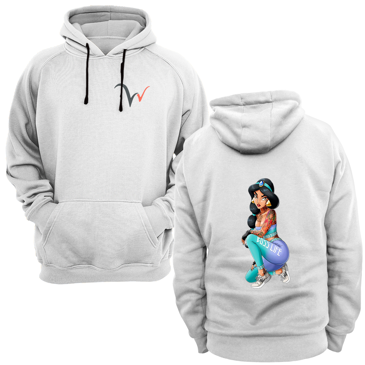 Widi Kadın Baskılı Sweatshirt Beyaz
