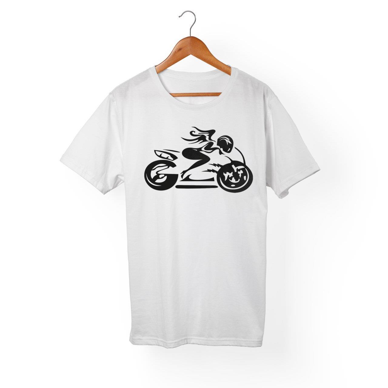 Widi Kadın Baskılı T_Shirt Beyaz