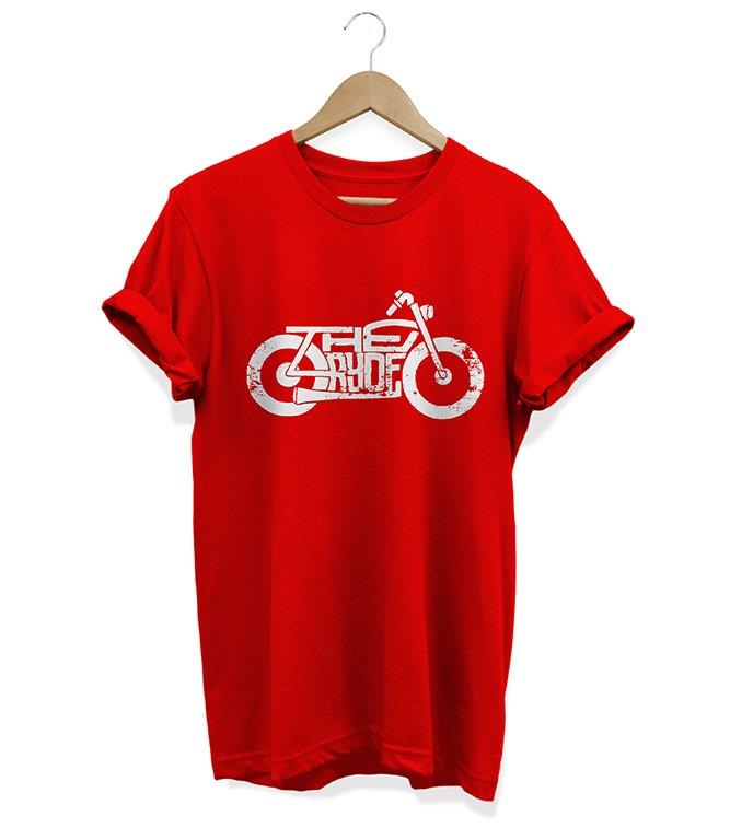 Widi Kadın Baskılı T_Shirt Kırmızı