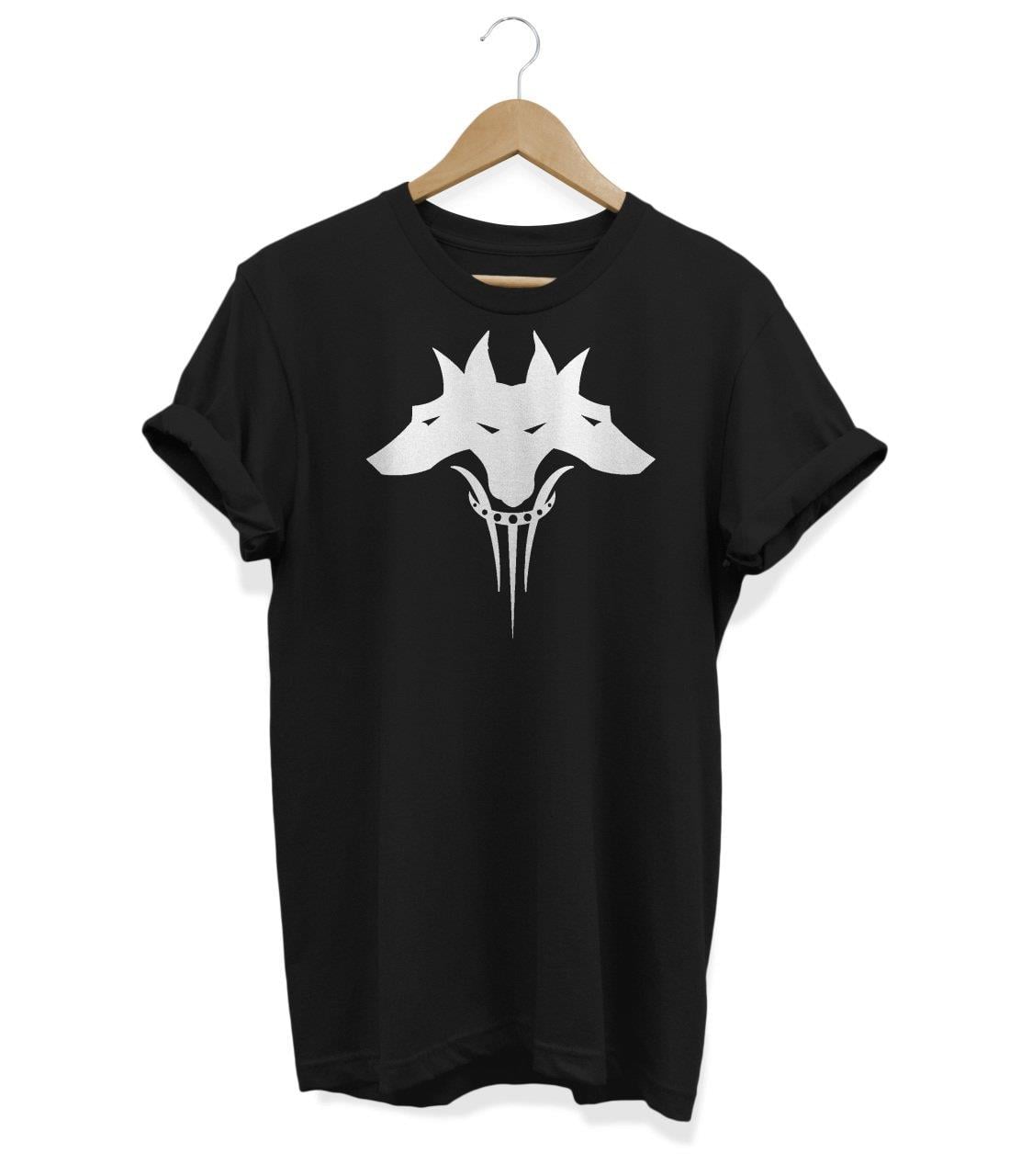 Widi Kerberos Baskılı T-Shirt Siyah