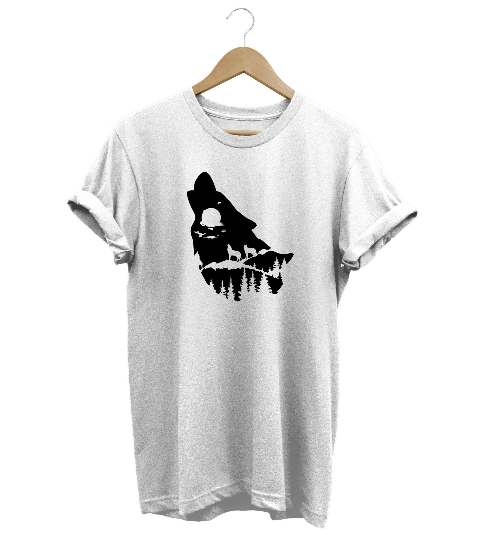 Widi Kurt Baskılı T-Shirt Beyaz