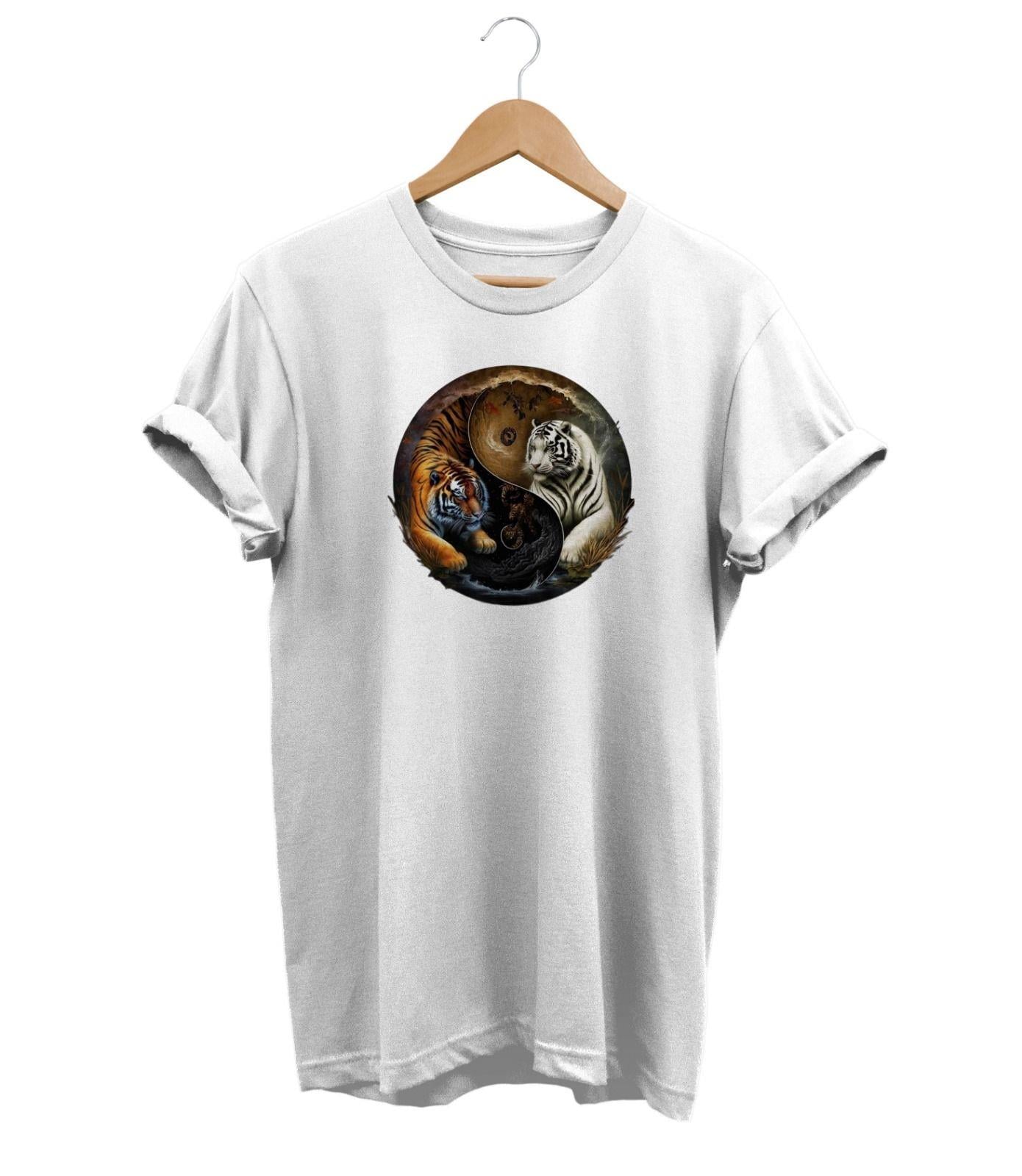 Widi Leopar Baskılı T-Shirt Beyaz