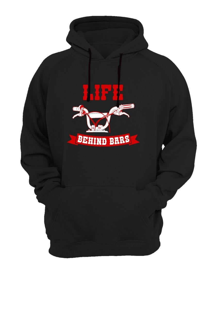 Widi Life Baskılı Sweatshirt Siyah