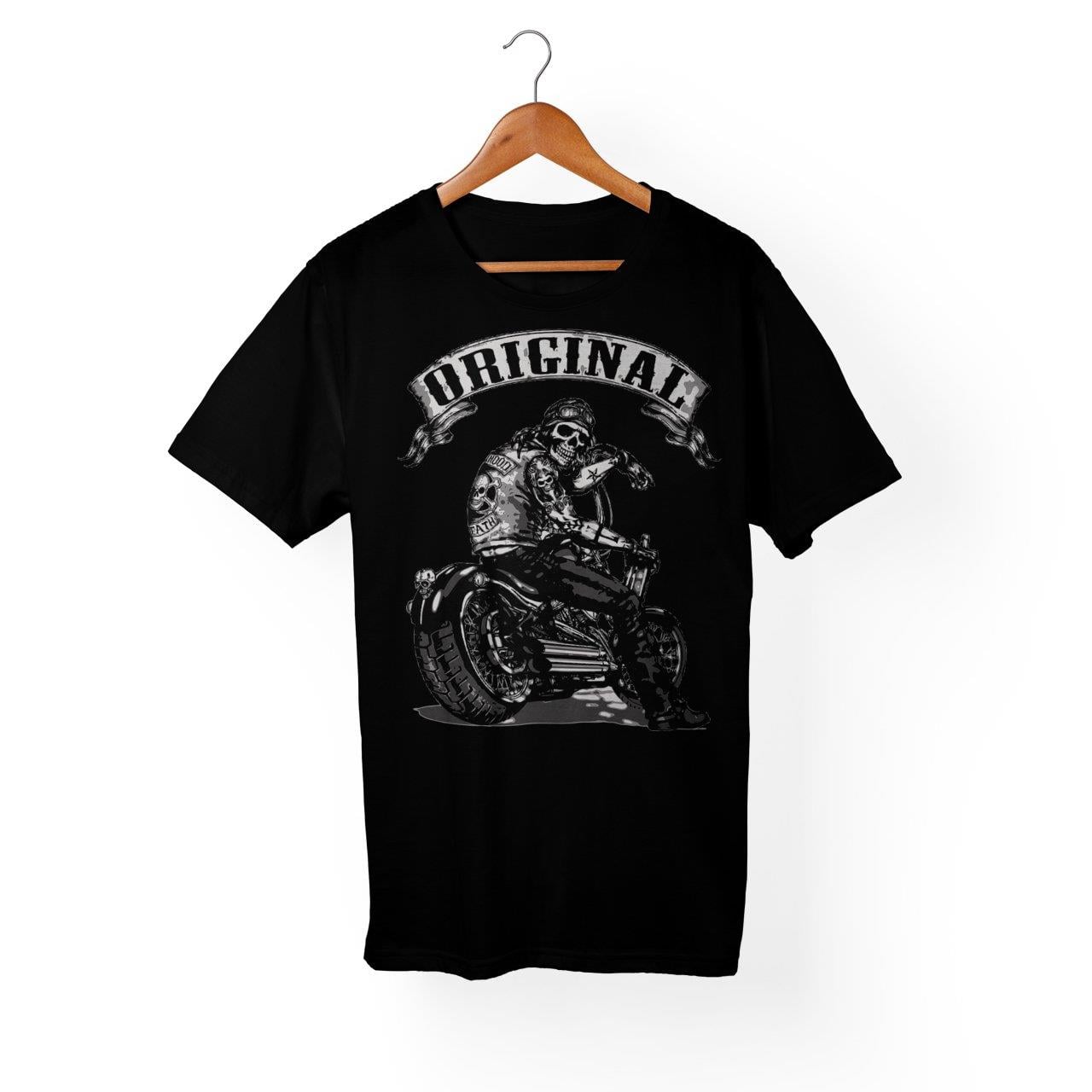 Widi Orginal Baskılı T_Shirt Siyah