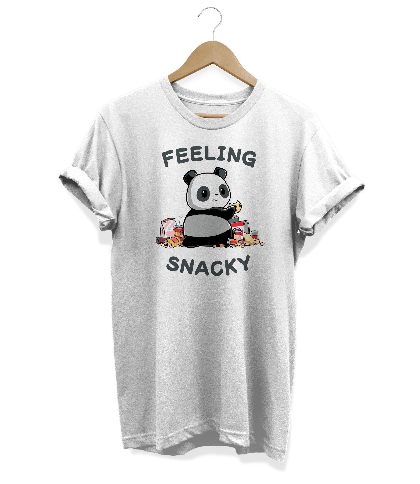 Widi Panda Baskılı T-Shirt Beyaz