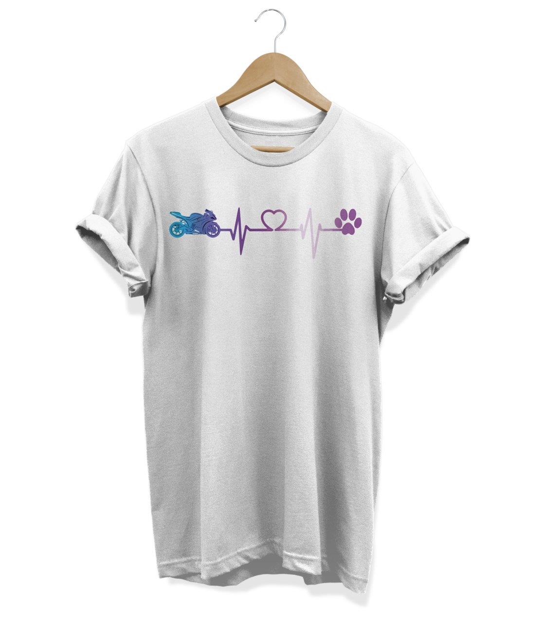 Widi Pati Baskılı T_Shirt Beyaz